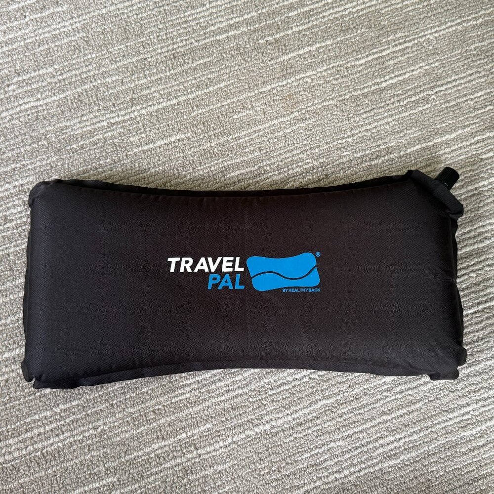 Travel Pal Auto-Inflating Lumbar Pillow NWOT